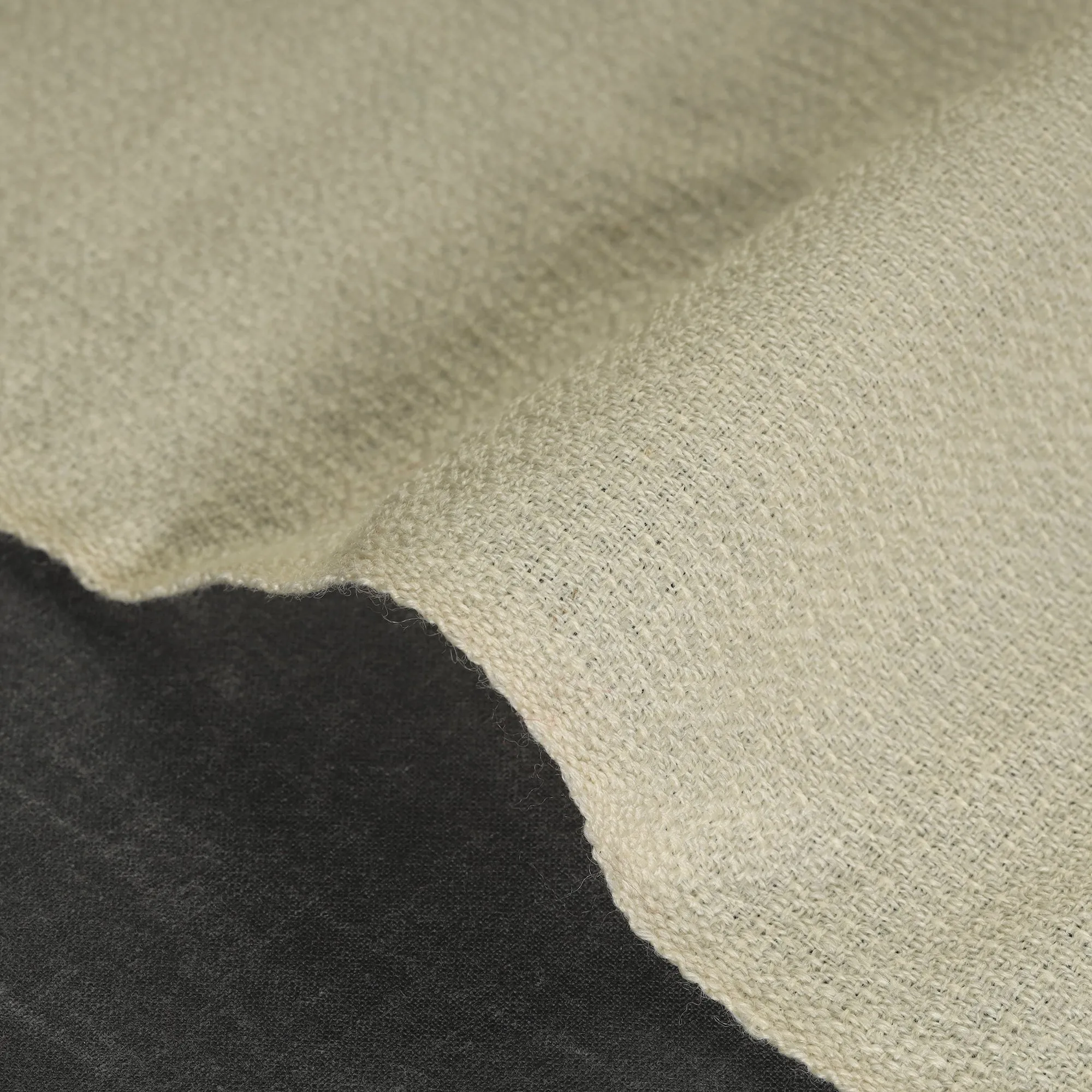 Yellow - Kumaun Handwoven Merino Woolen Fabric 13